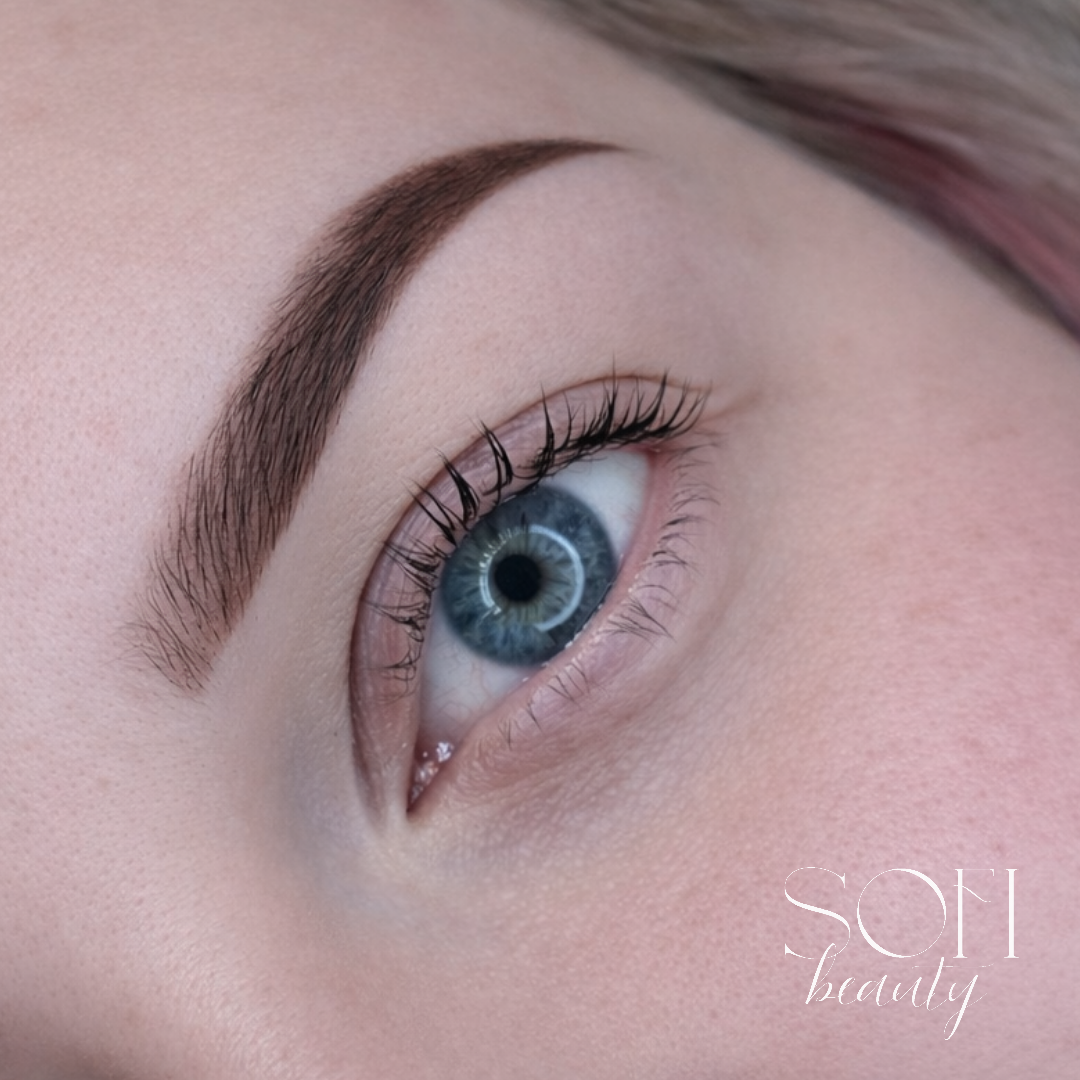 Stylizacja brwi henną pudrową w SOFI beauty Rabowice blisko Kruszewni, Gowarzewa